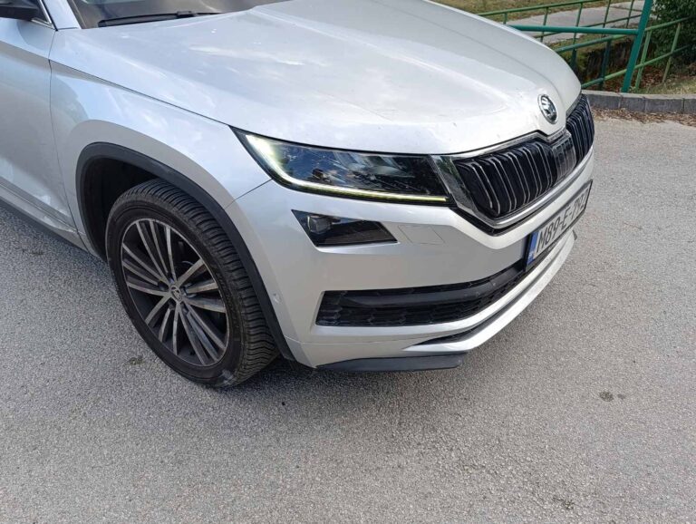 Škoda Kodiaq dodatni kadar branika prije rada