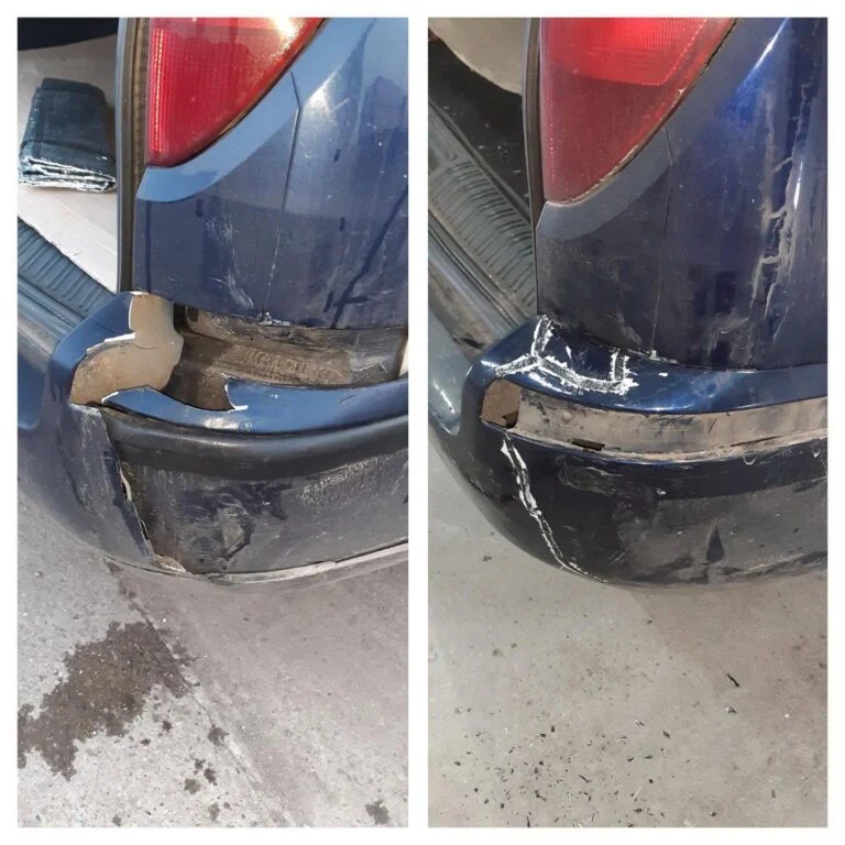 Varenje i popravka oštećenog automobilskog branika
